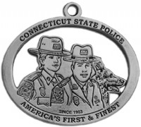2007 CSP Pewter Christmas Ornament