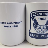 CSP 15oz Mug w/motto & patch