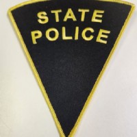 CSP Black Triangle Patch w/ "State Police" (1927-1940)