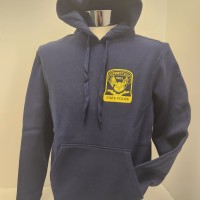 CSP Navy Hooded Sweatshirt by SportTek w/CSP Patch silkcsreen