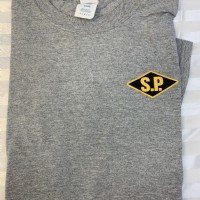 CSP Tee Shirt (Sport Gray) w/ Black Diamond Patch logo