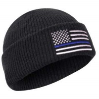 Thin Blue Line Knit Hat