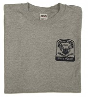CSP Tee Shirt (Sport Gray) w/patch logo